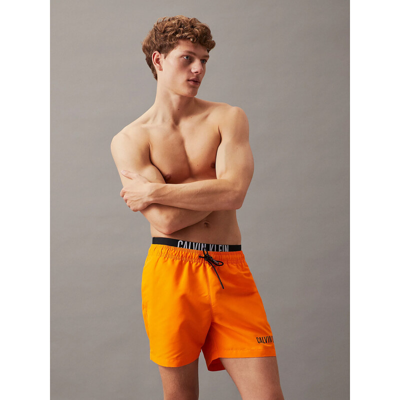 Pánske plavky KM0KM000992 SE9 orange - Calvin Klein 53257595