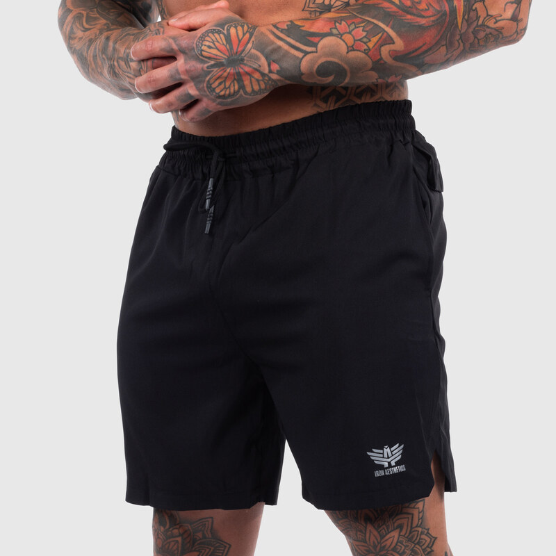 Športové šortky Iron Aesthetics Flashlight, čierne 53277909