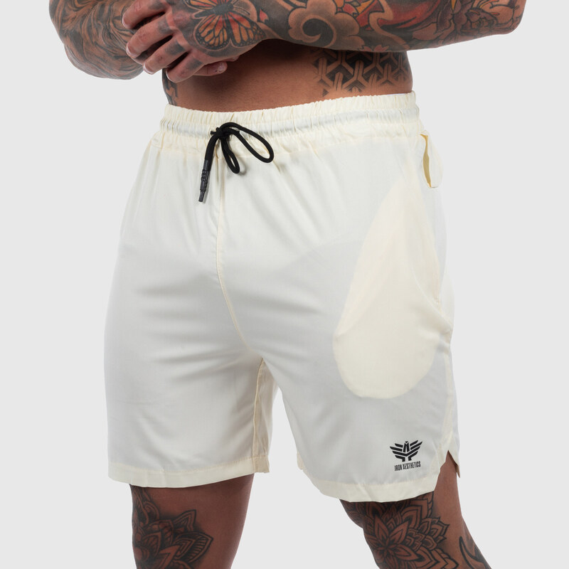 Športové šortky Iron Aesthetics Flashlight, khaki 53277911