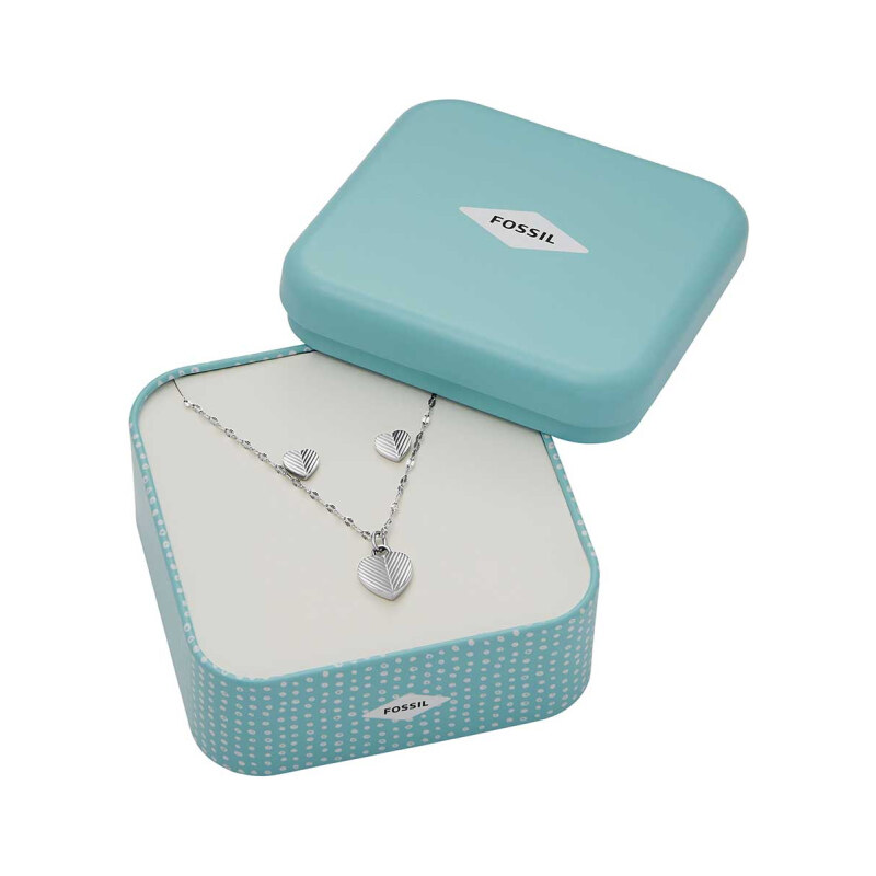 Fossil Pôvabná súprava oceľových šperkov Harlow JF04669SET (náhrdelník 67506796