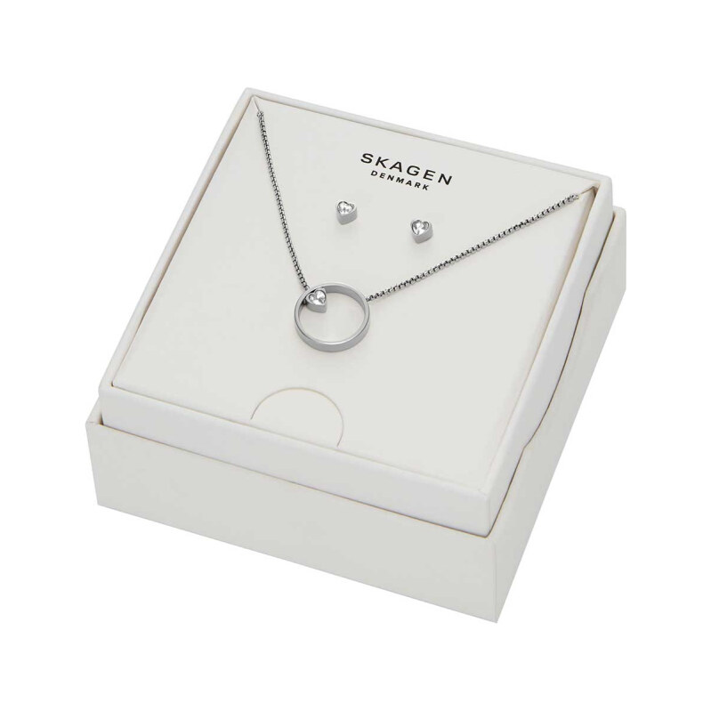 Skagen Nežná súprava šperkov Kariana SKJB1016SET (náušnice, náhrdelník 66579488