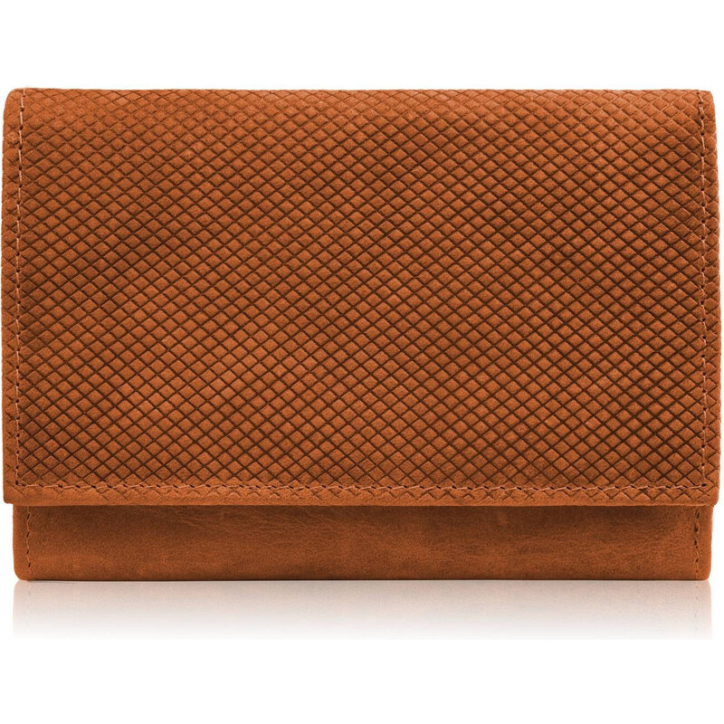 Paolo Peruzzi Dámska kožená peňaženka s geometrickým vzorom malá 53283069