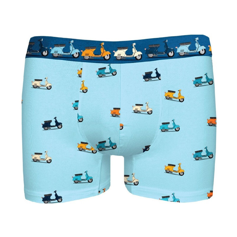 Pánske boxerky JOHN FRANK JFBDWPMOD507 Mini skúter 58204993