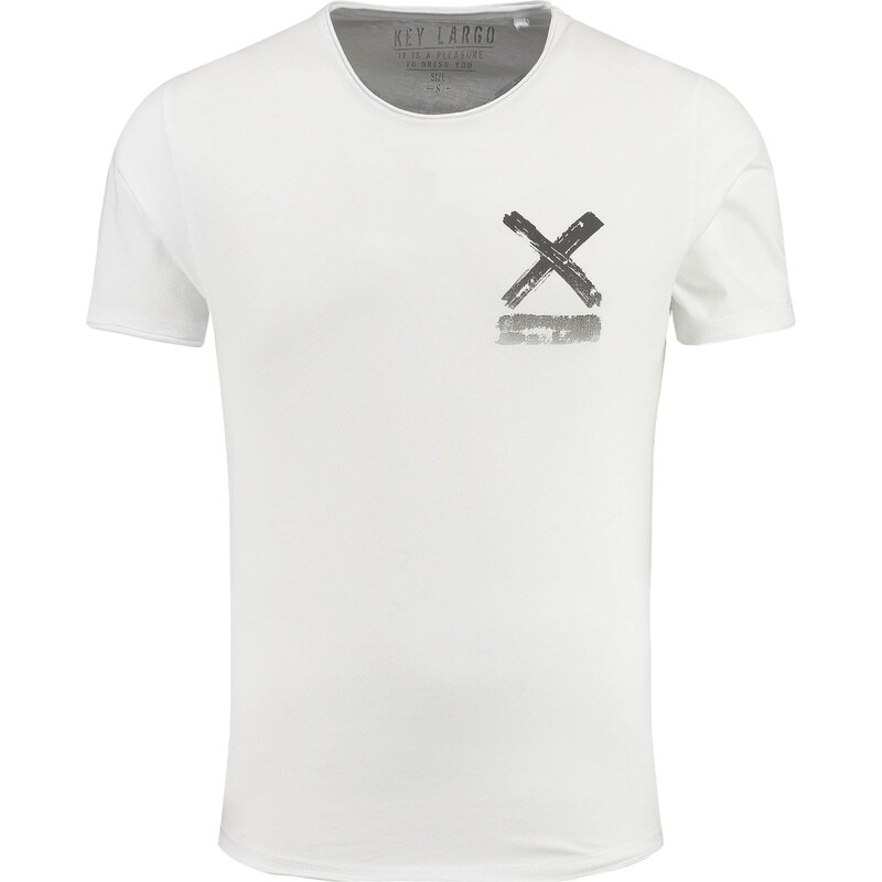 Key Largo Tričko biela 54317906