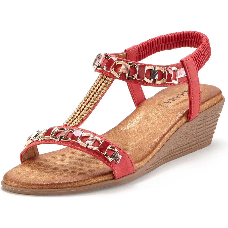 VIVANCE Sandále červená 54307406