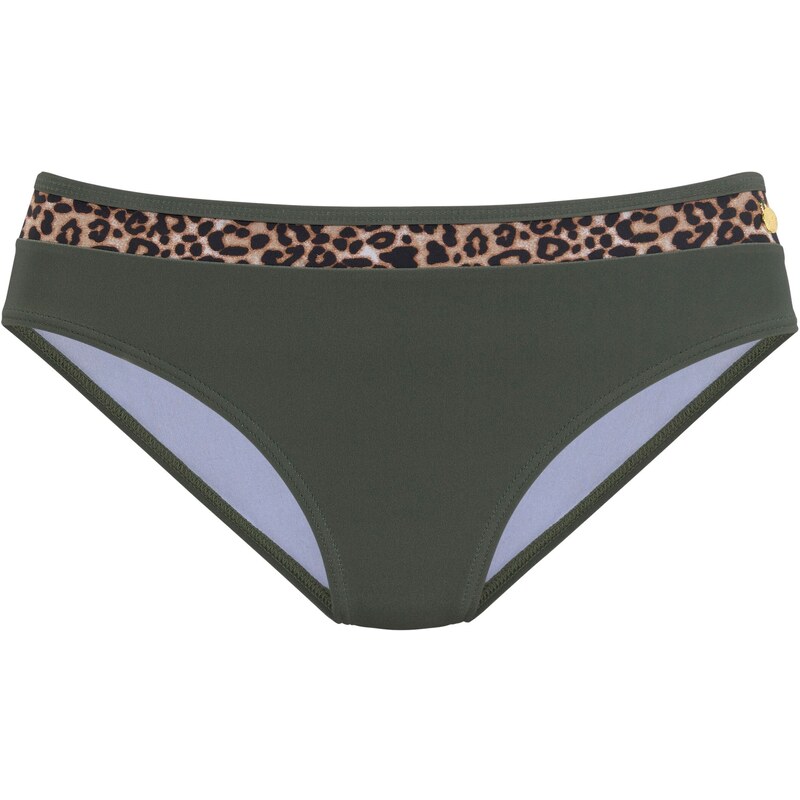 LASCANA Bikinové nohavičky hnedá / kaki / čierna 54353299