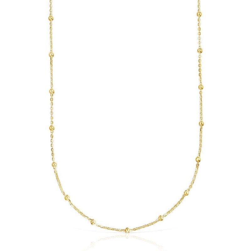 Tous Pozlátená retiazka s guličkami Basicos 1003626700 66583403