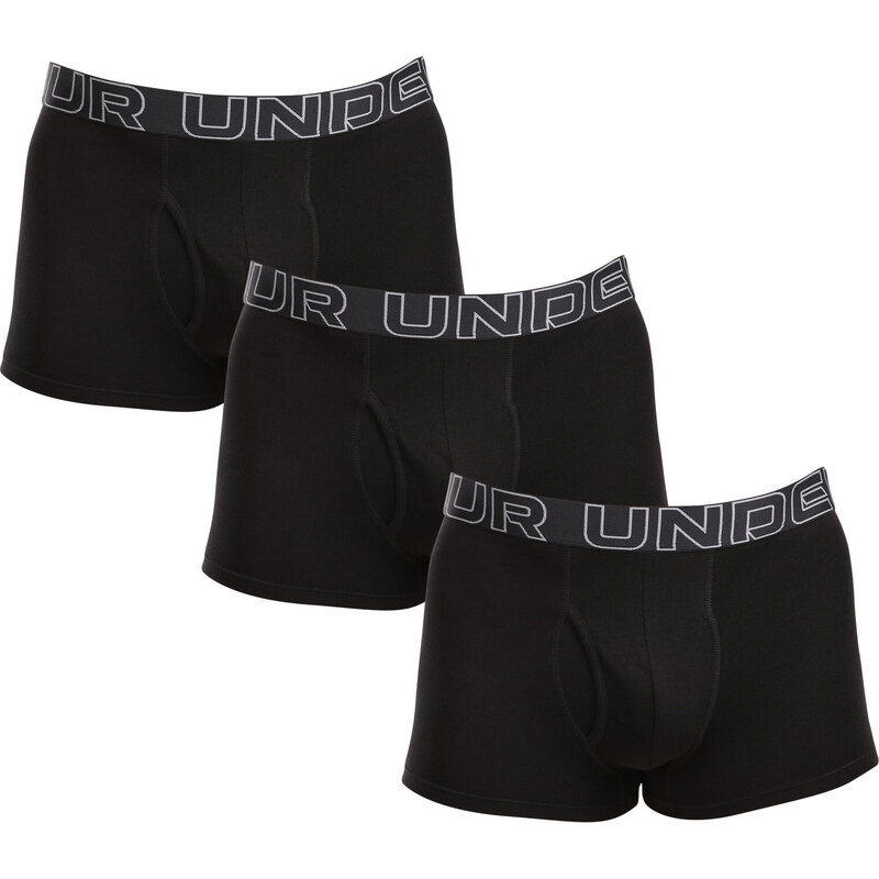 3PACK pánske boxerky Under Armour čierne (1383891 001) 53352512
