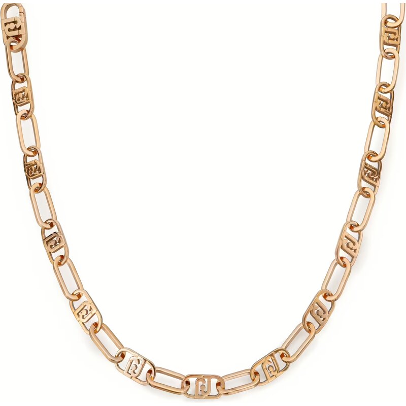 Liu Jo Výrazný bronzový náhrdelník z ocele Fashion LJ2227 66595435