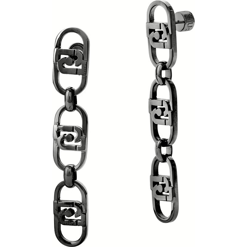 Liu Jo Neprehliadnuteľné čierne náušnice z ocele Fashion LJ2232 66586893