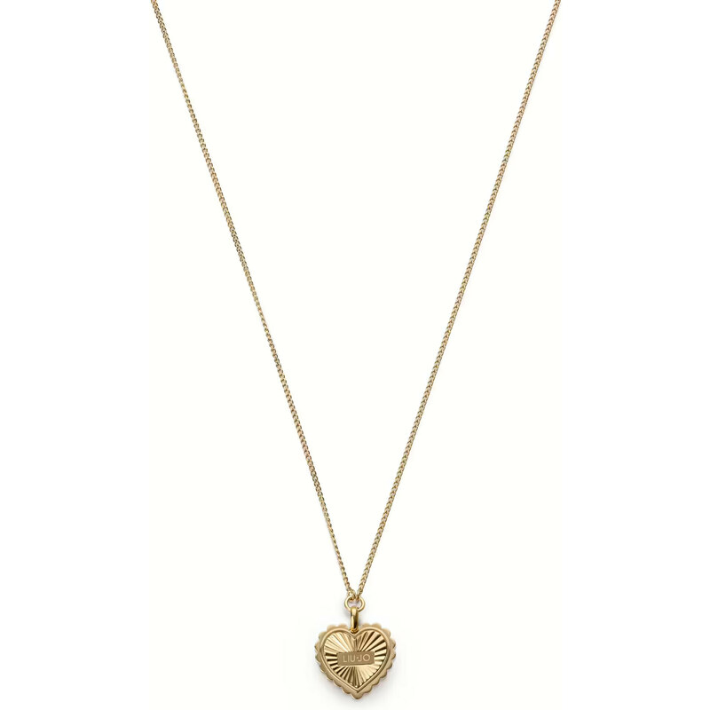 Liu Jo Romantický pozlátený náhrdelník so srdiečkom Fashion LJ2217 66585579