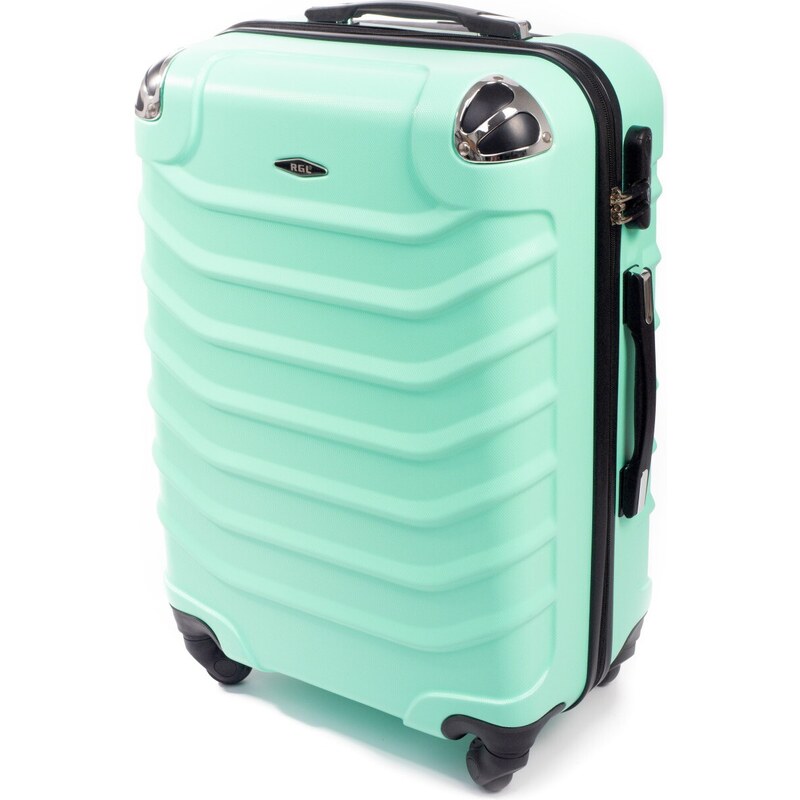 Rogal Zelený detský cestovný kufor Kids Premium - veľ. M 61817016