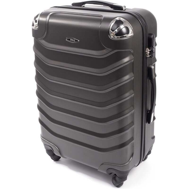 Rogal Čierny detský cestovný kufor Kids Premium - veľ. M 61817011