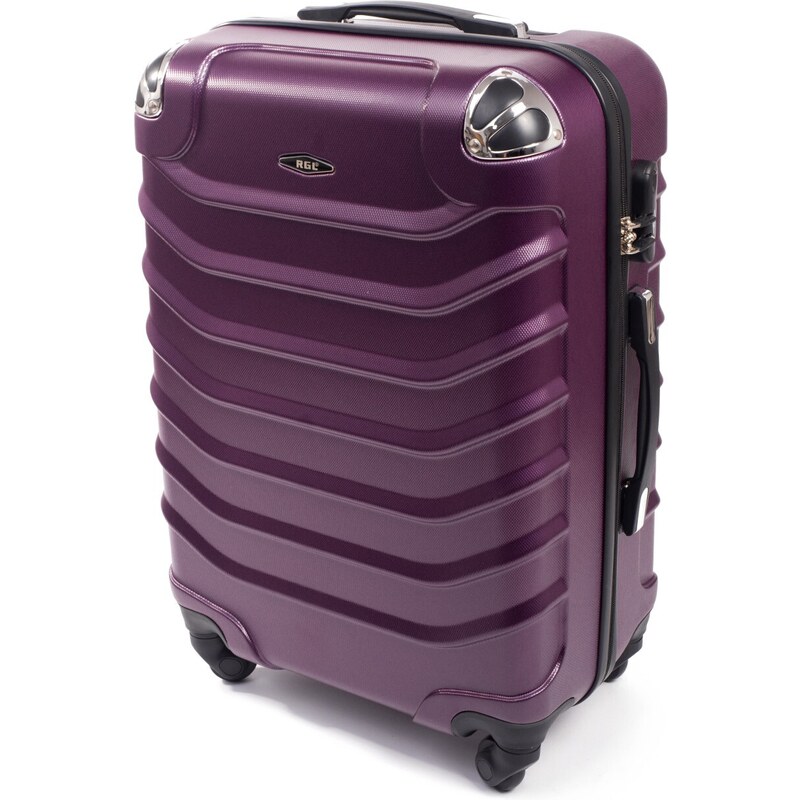 Rogal Fialový detský cestovný kufor Kids Premium - veľ. M 61817018