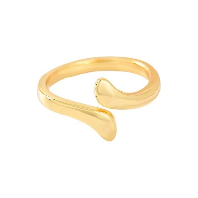 MAJYA Strieborný nastaviteľný prsteň DOROTEA pozlátený 10980 64582036