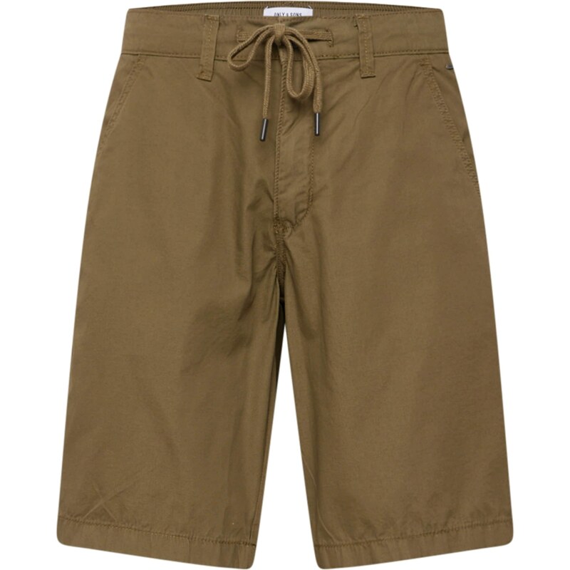 Only & Sons Nohavice ONSLOC olivová 54371571