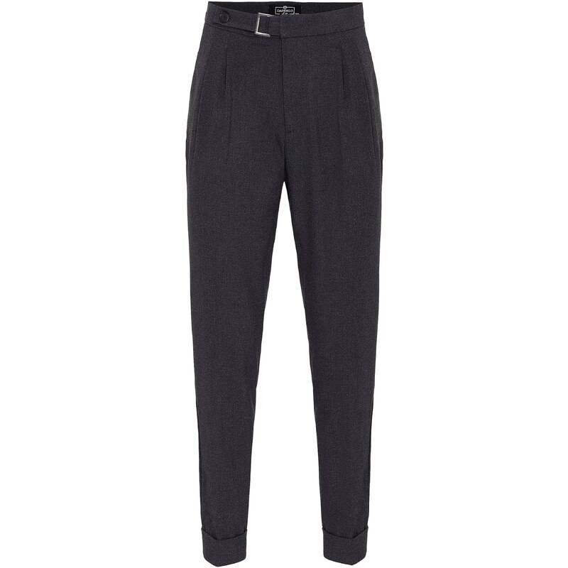 Dandalo Plisované nohavice antracitová 54339917