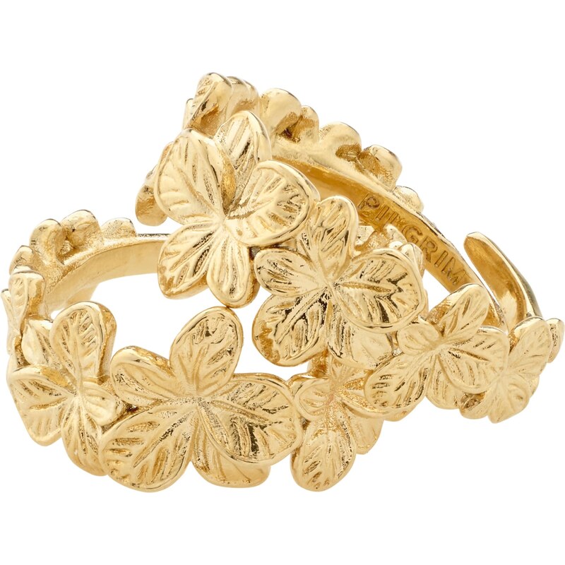 Pilgrim Prsteň Charmaine zlatá 54355137