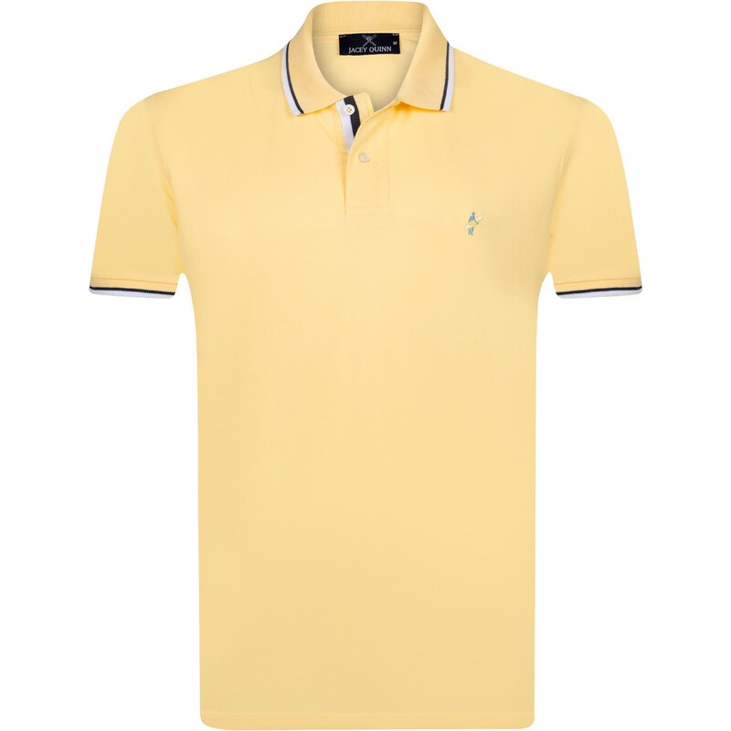 Jacey Quinn Tričko žltá / čierna / biela 54338532