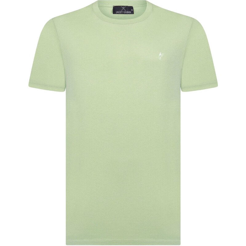 Jacey Quinn Tričko zelená / biela 54338846