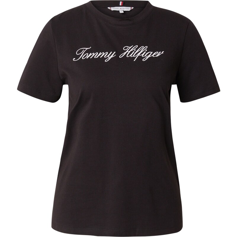 TOMMY HILFIGER Tričko čierna / biela 54372369