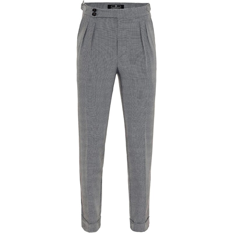 Dandalo Plisované nohavice sivá 54339686