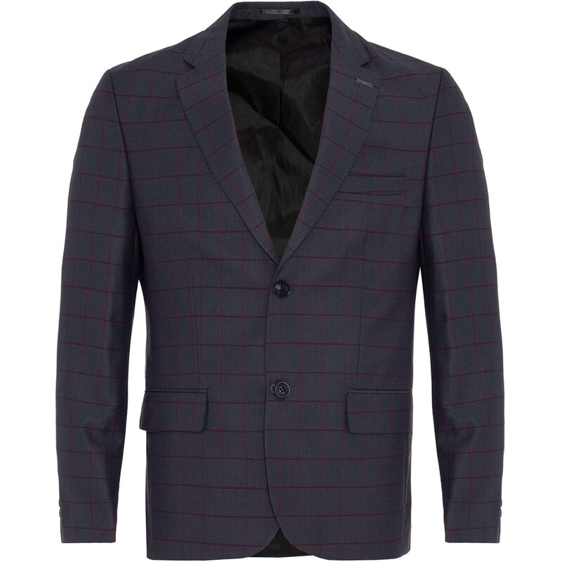 Daniel Hills Sako tmavosivá / bordová 54339663