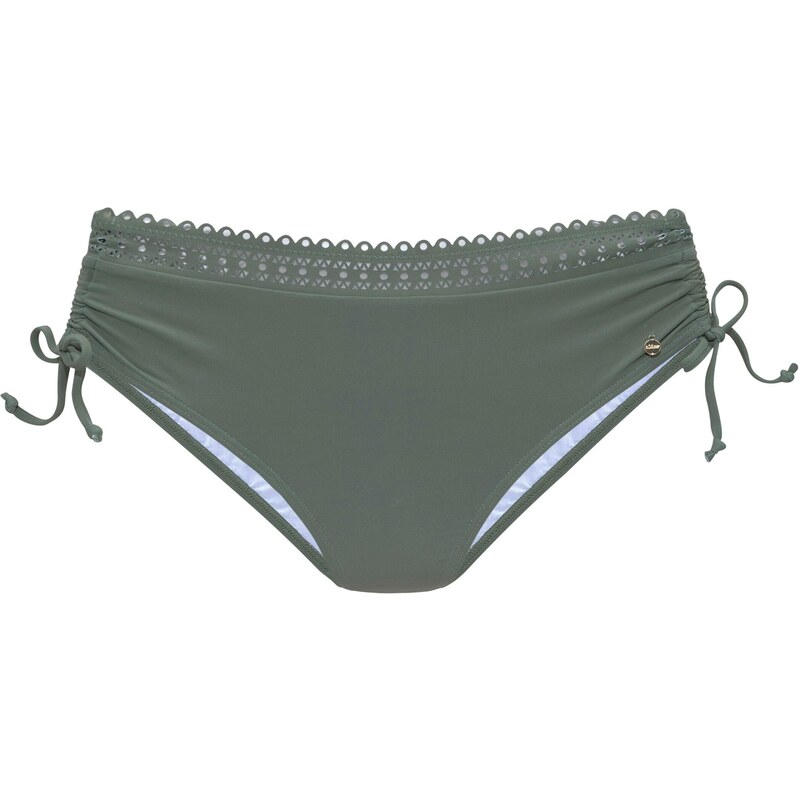 s.Oliver Bikinové nohavičky kaki 54352587