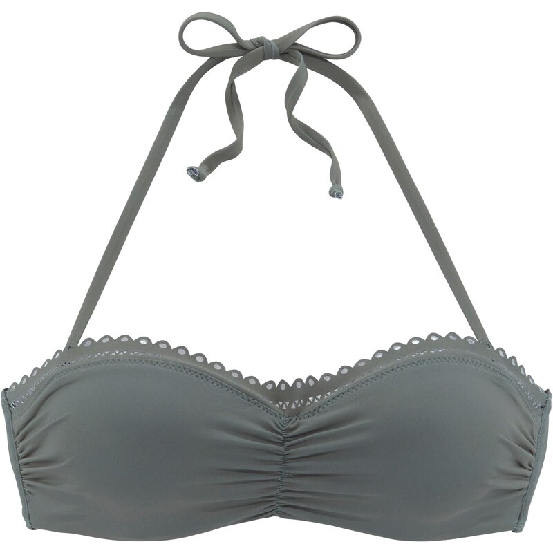 s.Oliver Bikinový top olivová 54352262