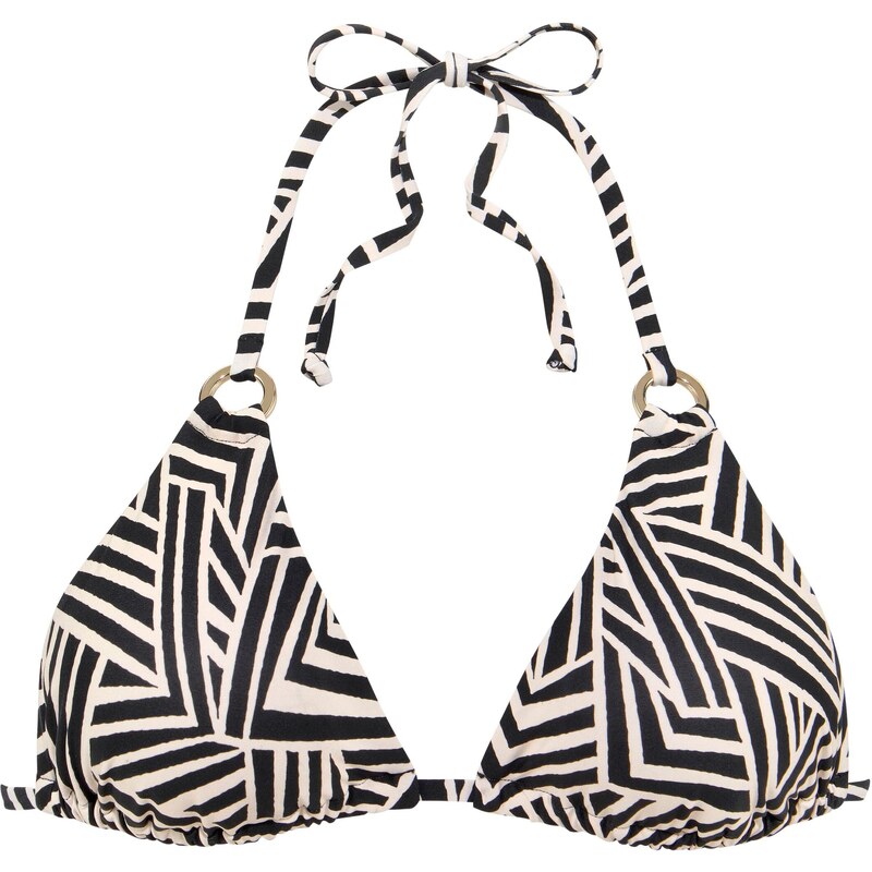 LASCANA Bikinový top nebielená / čierna 54355246