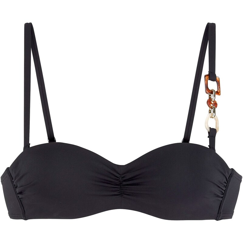 LASCANA Bikinový top Wire čierna 54372352