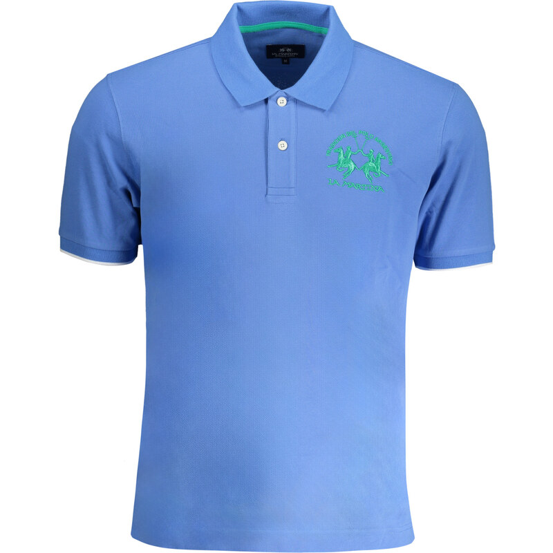 Pánske modré polo tričko La Martina 64711098