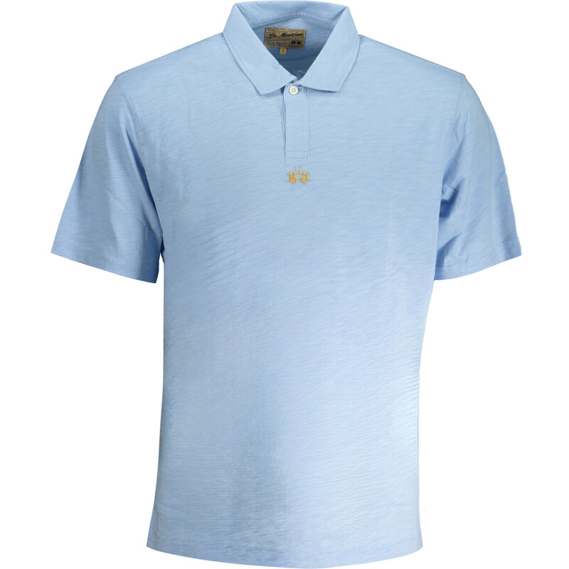 Pánske modré polokošele La Martina 64704410