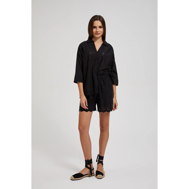 Marisse Womens Shorts L-Sh-4309 Black 53408228