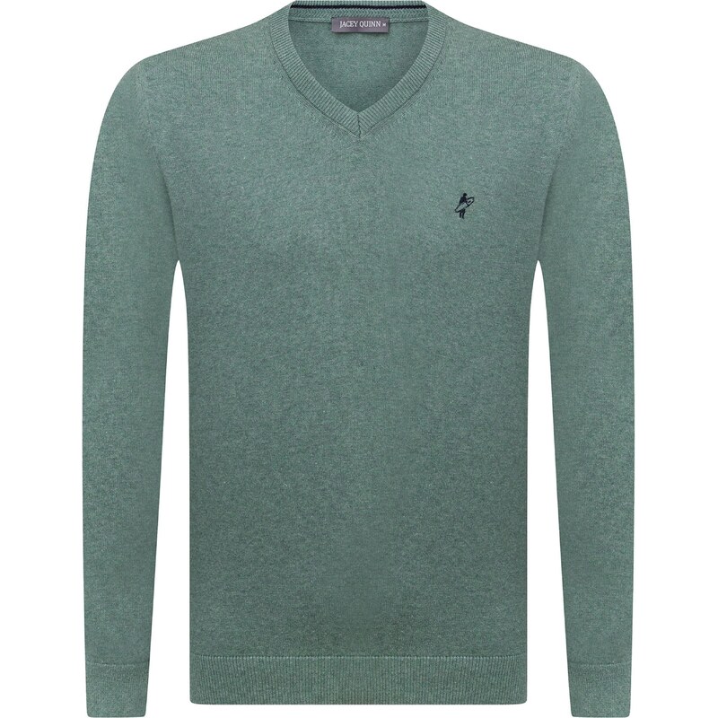 Jacey Quinn Sveter zelená / čierna 54339012