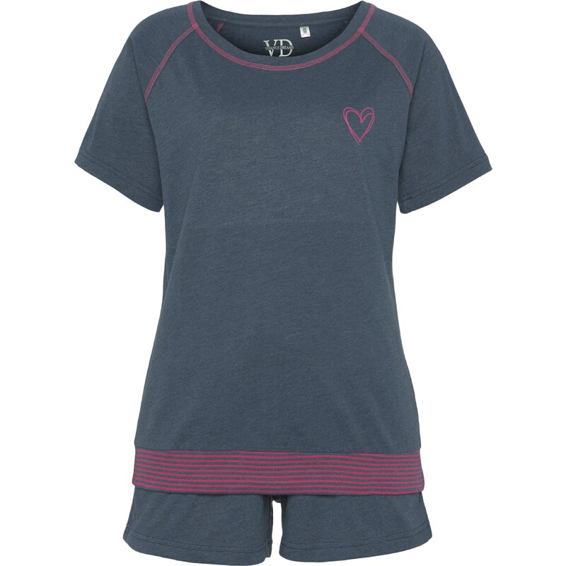 VIVANCE Kraťasy modrá / ružová 67163586