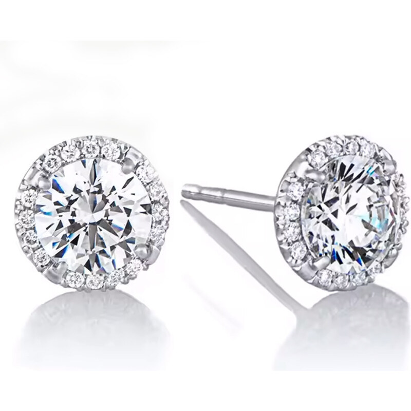 Dámske strieborné náušnice DINORA 53421733