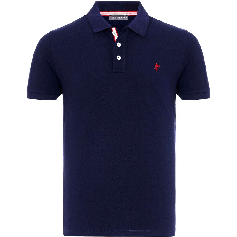 Jacey Quinn Tričko tmavomodrá / červená 54381001