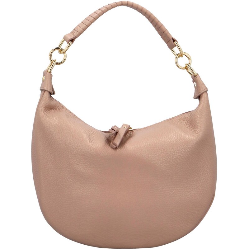 Delami Vera Pelle Dámska kožená kabelka na rameno staroružová - Delami 53478365