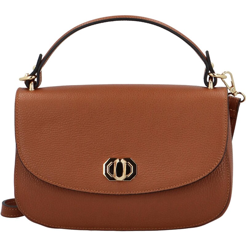 Delami Vera Pelle Dámska kožená crossbody koňaková - Delami Kamryn 53496425