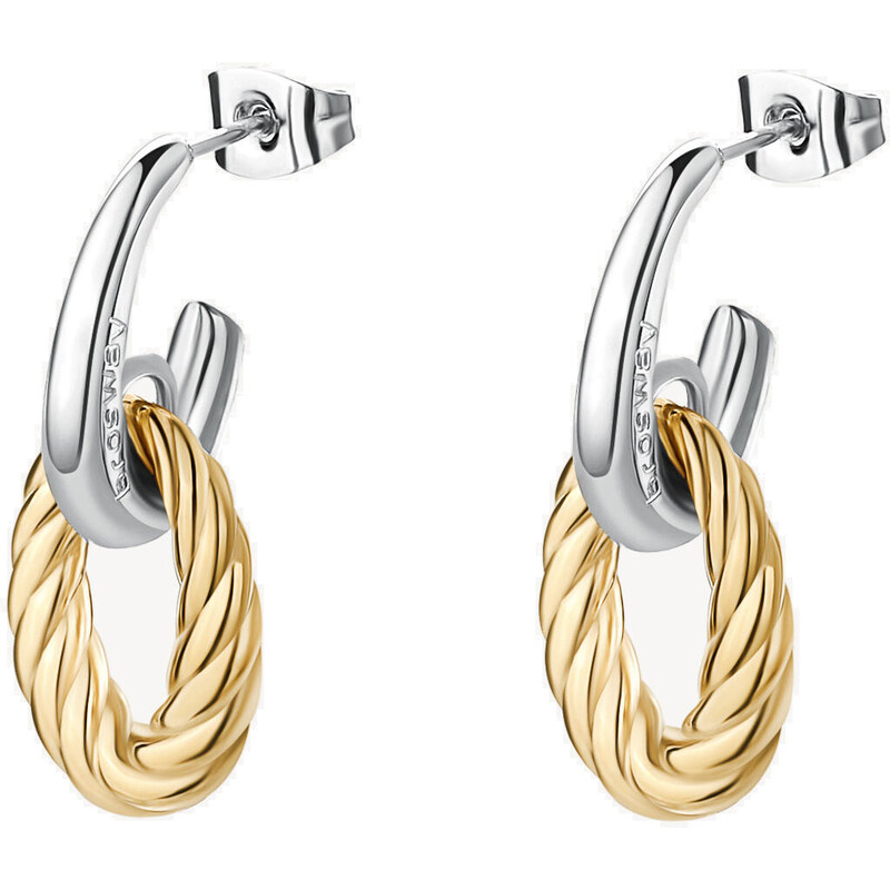 Brosway Štýlové bicolor náušnice z ocele Amy BAY24 66587273