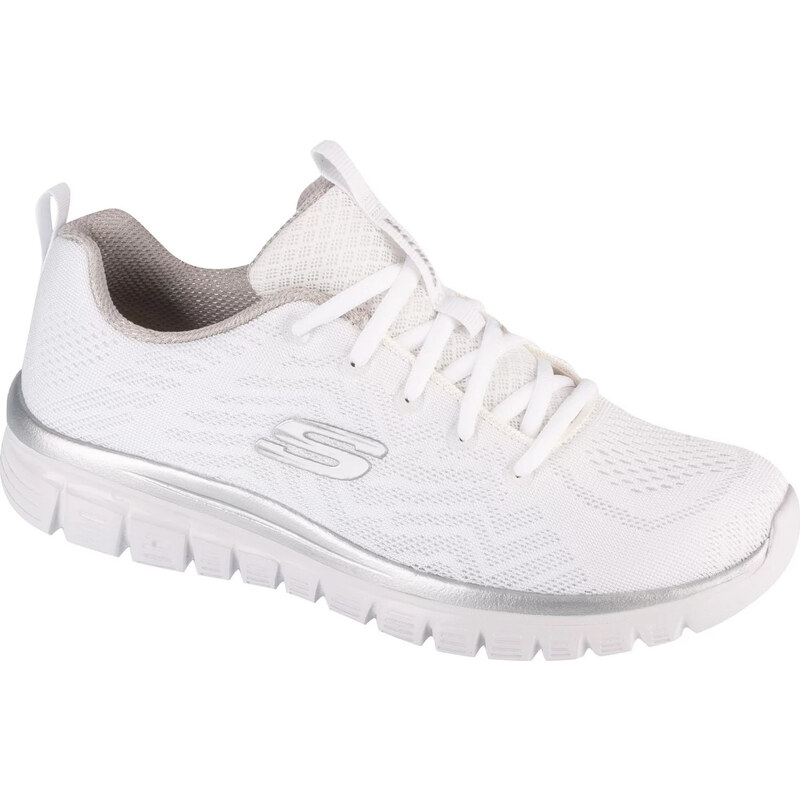Biele dámske tenisky Skechers Graceful - Get Connected 12615-WSL 53447975