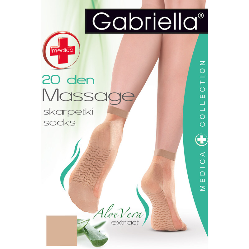 Silonkové ponožky Gabriella Medica 20 Massage code 623 53454199