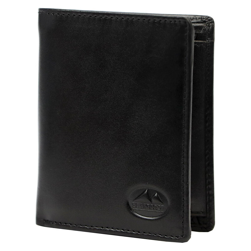 Pánska kožená peňaženka EL FORREST čierna KZ53031 65766576