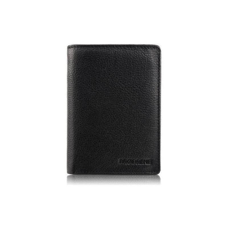 Brodrene Klasická pánska peňaženka G-106MN/BL | čierna G-106MN/BL 53468261