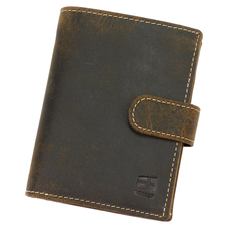 Pánska kožená peňaženka Nordee hnedá KZ49411 62179728