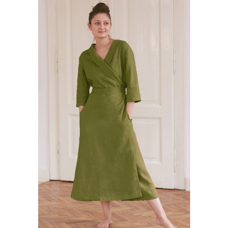 100% lanové české šaty Lotika excellent quality 57336029