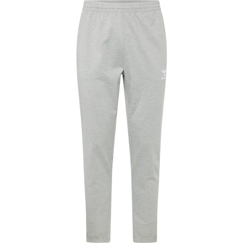 Hummel Športové nohavice Go 2.0 svetlosivá / biela 62174837