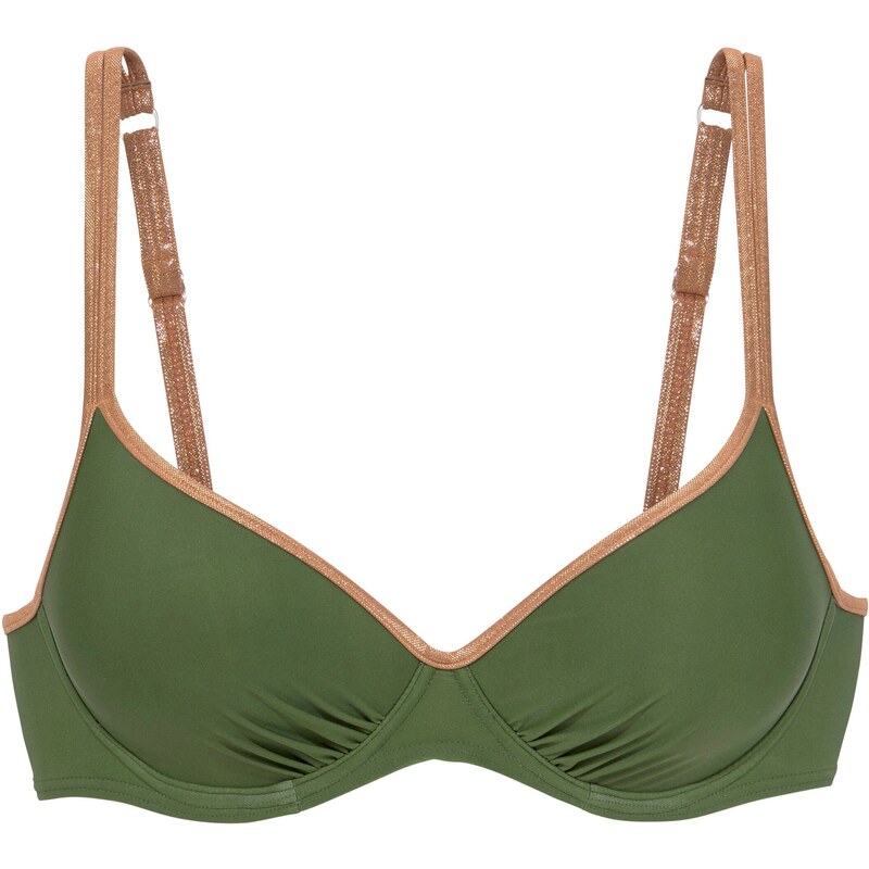 Bruno Banani Bikinový top bronzová / olivová 54369031