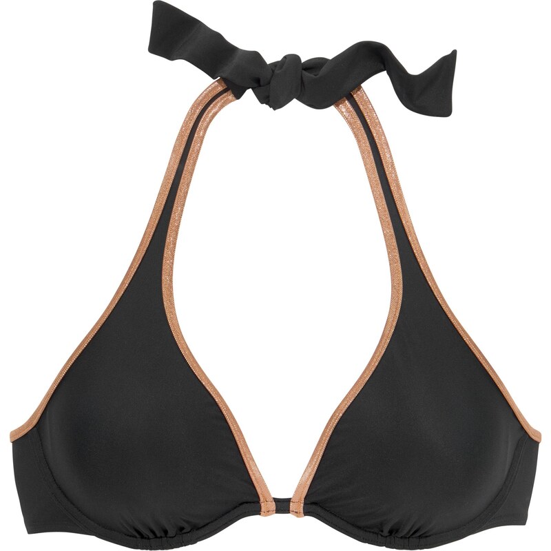 Bruno Banani Bikinový top bronzová / čierna 54369030